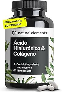 Colágeno + AH natural elements 180 cáps