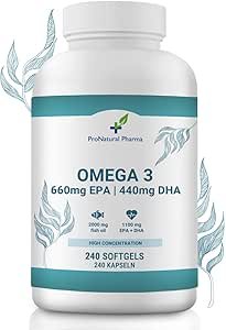 Omega 3 ProNatural Pharma 2000mg 240 capsulas
